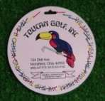 Golf Bag Tags, pad printing example