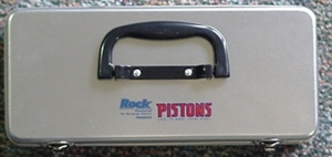 metal tool box, pad printing example