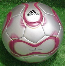Addidas Soccer Ball, pad printing example