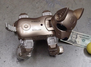 robot dogs, pad printing 