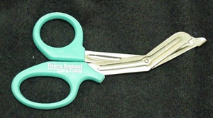 Medical Shears, pad printing example