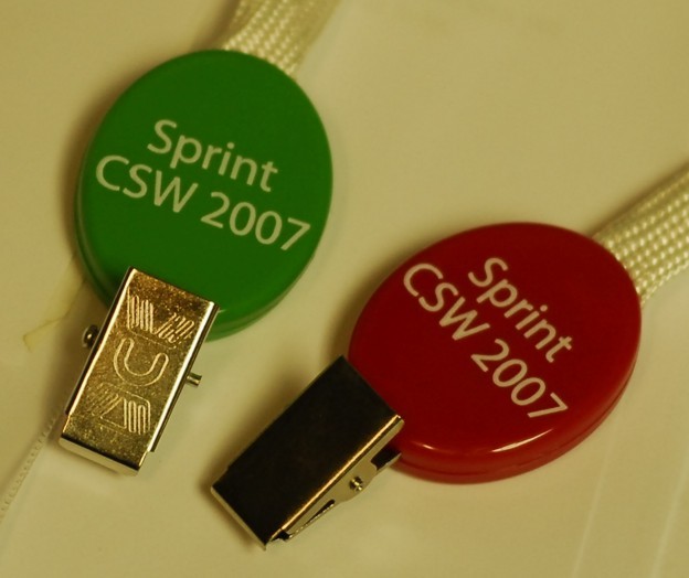 lanyards, pad printed