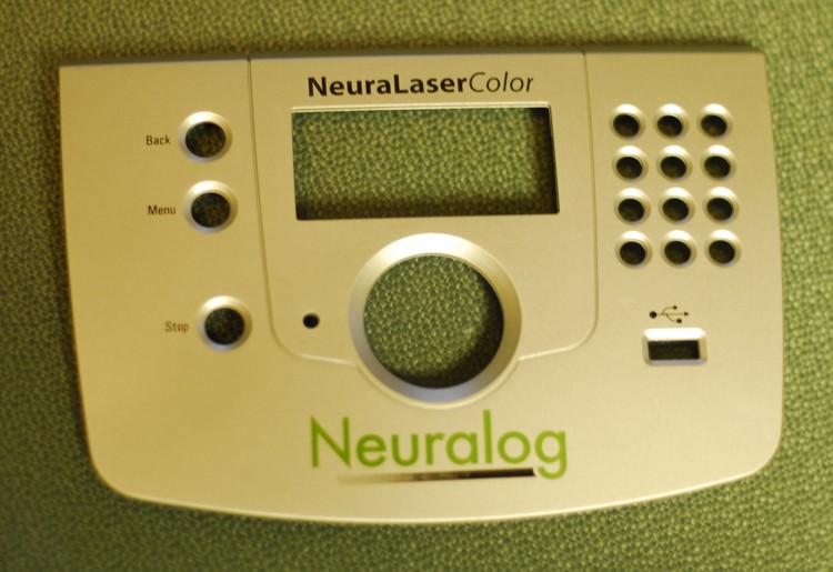 bezel, pad printing example