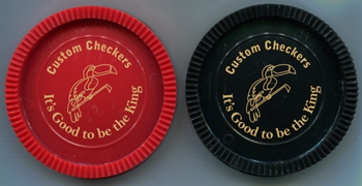 large custom checkers, pad printing example