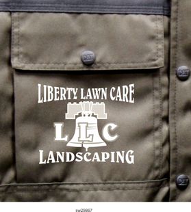 Jacket Pocket, Screen Printing example
