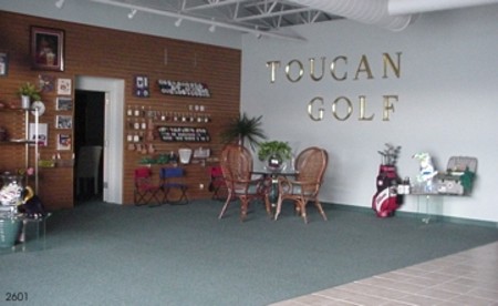 toucan golf showroom