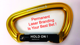 Lasering Marking, Carabiners