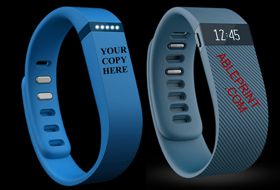 imprinted fitbits