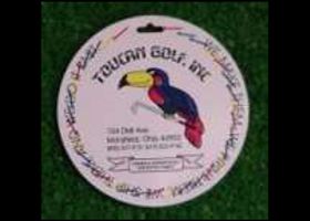 Golf Bag Tags, pad printing example