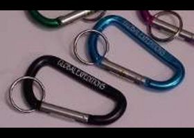Carabiners pad printing example