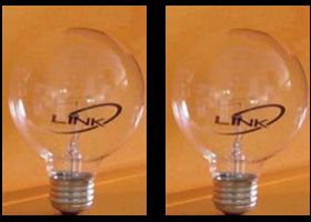 Light Bulbs, pad printing example