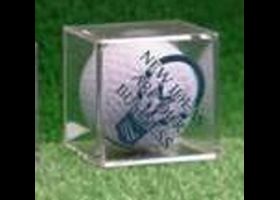 Golf Ball Cubes, pad printing example