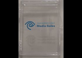 Time Warner Box pad printing example