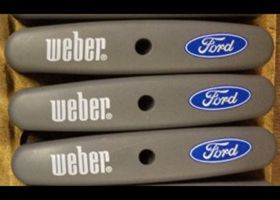 Weber Grill Handles pad printed example