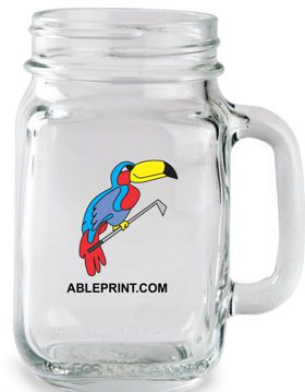 imprinted mason jars, mugs and glassware, AblePrint