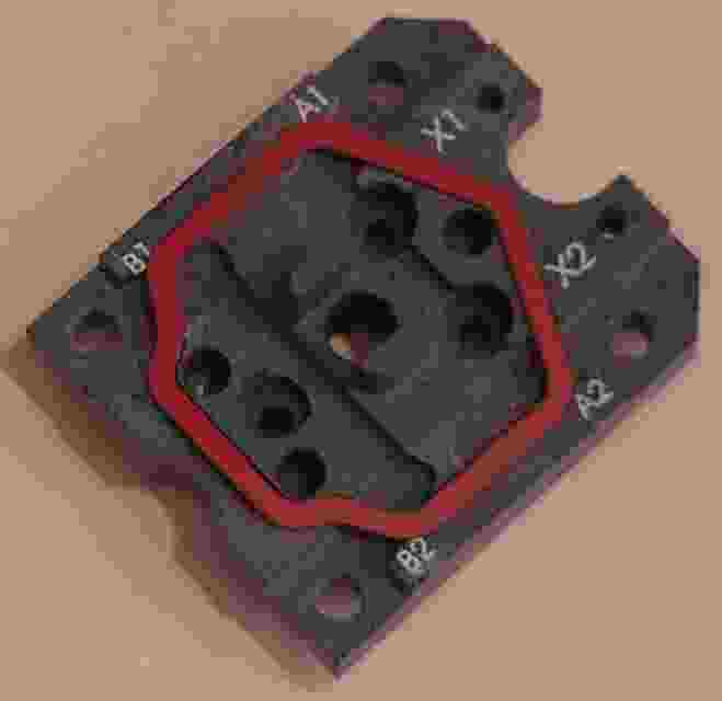 Relay Bases, pad printing example