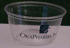 Sample Tumblers, pad printing example