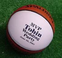 Mini-Basketball, pad printing example