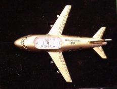 Airplane Clock, pad printing example