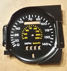 Speedometer 2 Color example